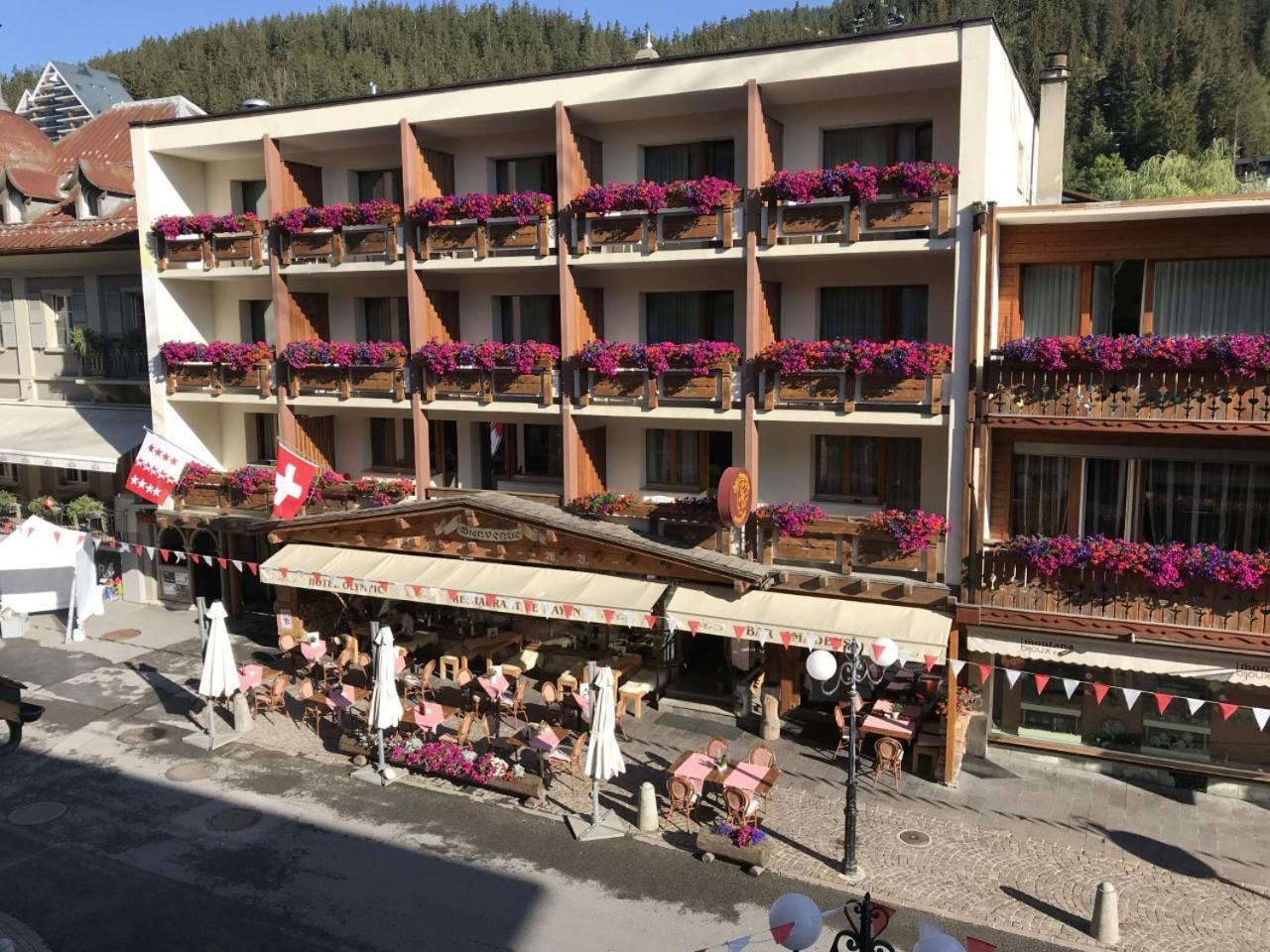 Hotel Olympic - Montana Center Crans-Montana Zewnętrze zdjęcie
